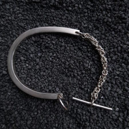 Bracelet jonc & maille ·PEVAR·bra02