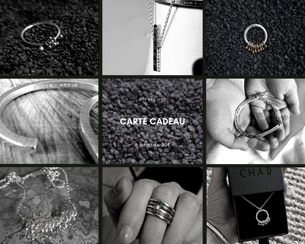 carte cadeau bijoux chad atelier chad bijouterie carte cadeau en boutique ou par mail