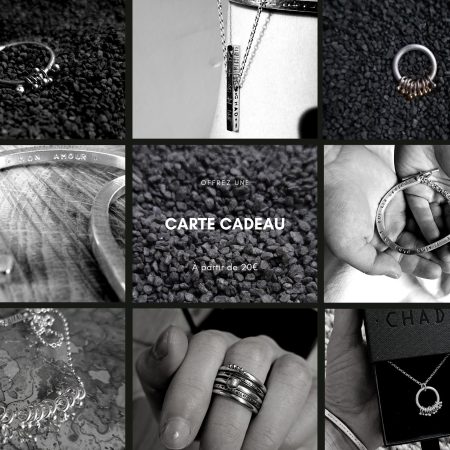 carte cadeau bijoux chad atelier chad bijouterie carte cadeau en boutique ou par mail